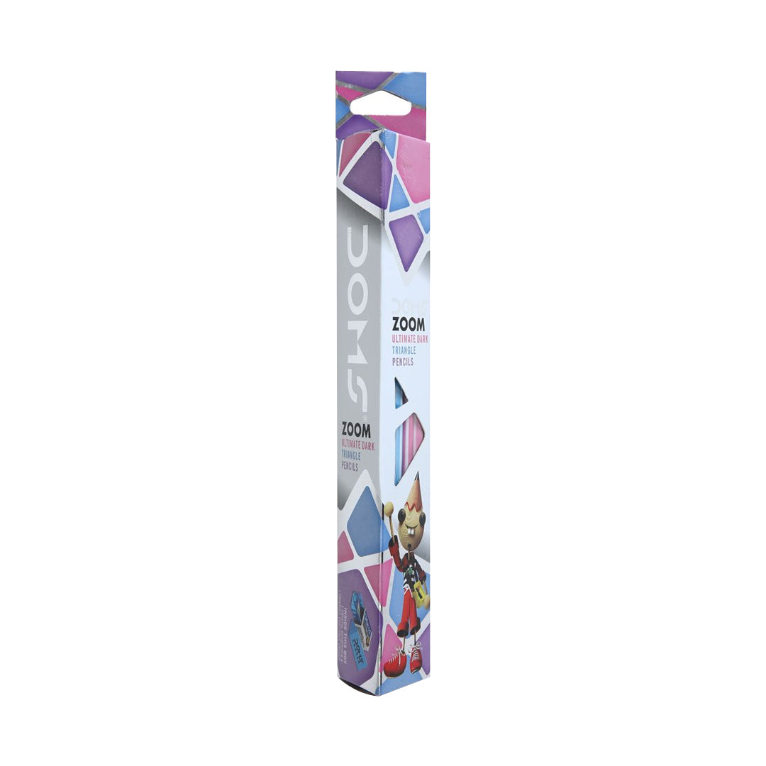 DOMS Zoom - 5 Box | (Pack Of 50 Pencils)