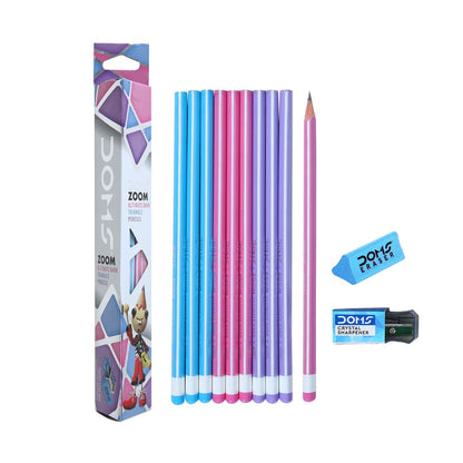 DOMS Zoom - 5 Box | (Pack Of 50 Pencils)